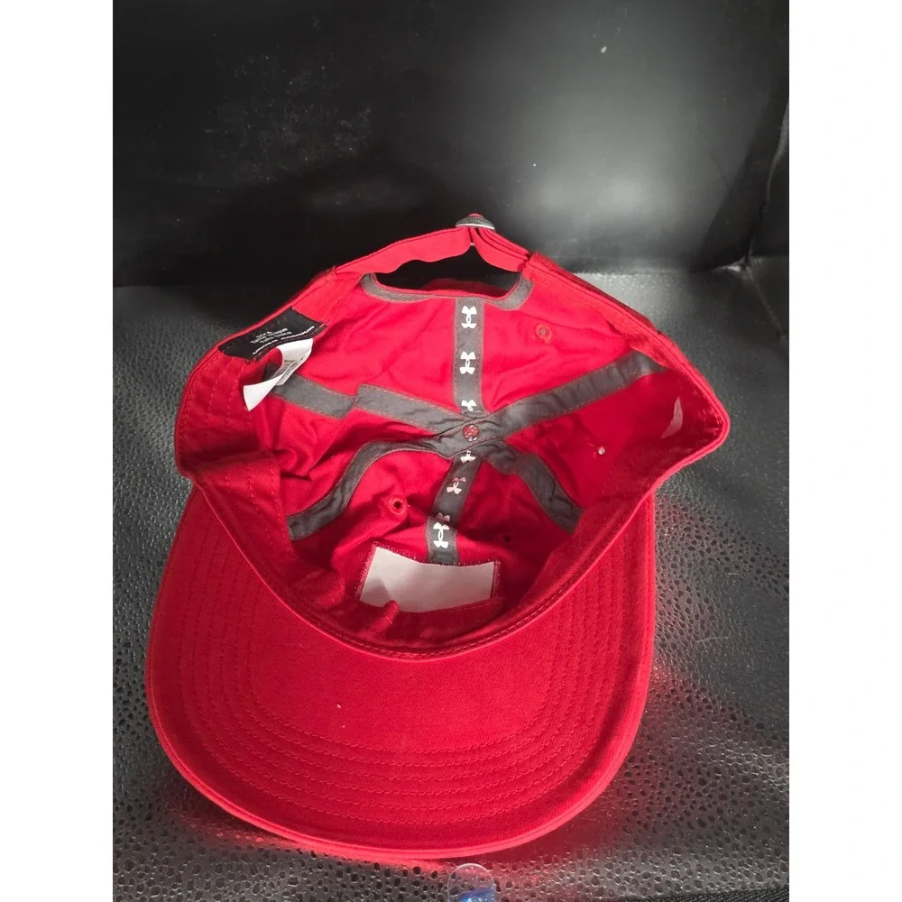 Under Armour Warrior Games 2018 DOD Family Program Baseball Hat Red OSFA